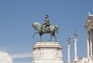 Площадь Венеции. Памятник Виктору-Эммануилу II    