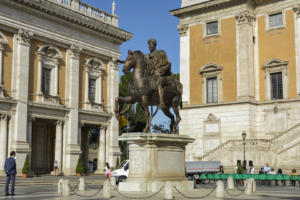 Статуя Марка Аврелия на Капитолийской площади
