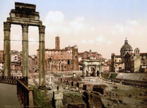 Римский Форум. 1890 