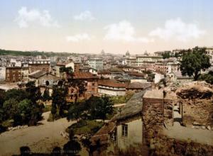 Вид из дворца цезарей. 1890